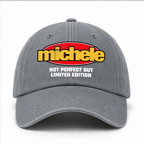 Your Name Not Perfect But Limited Edition Red Logo Washed Cap MICHELE 13K1 C84PF
