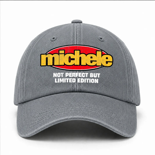 Your Name Not Perfect But Limited Edition Red Logo Washed Cap MICHELE 13K1 C84PF