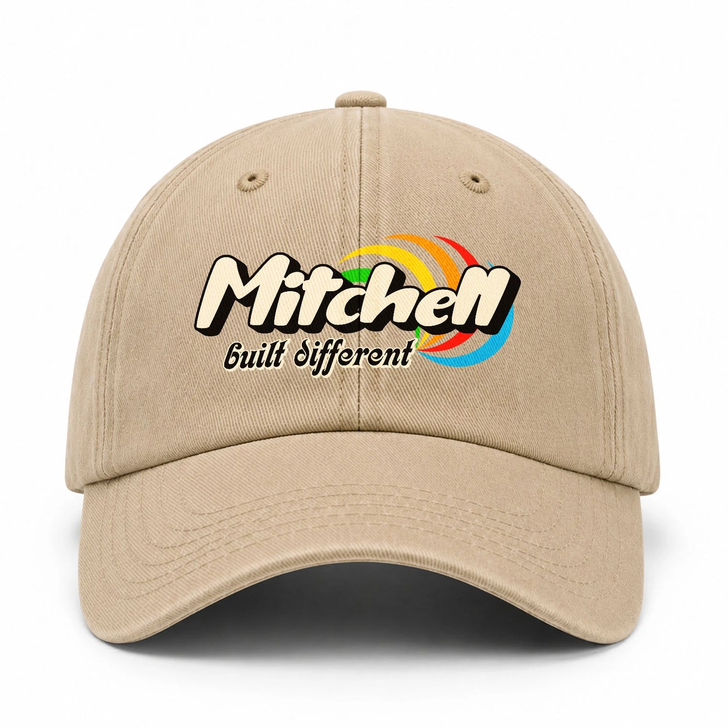 Your Name Built Different Retro Washed Cap MITCHELL 13K1 C55PF