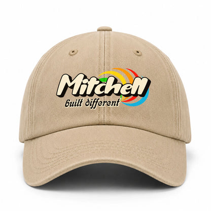 Your Name Built Different Retro Washed Cap MITCHELL 13K1 C55PF