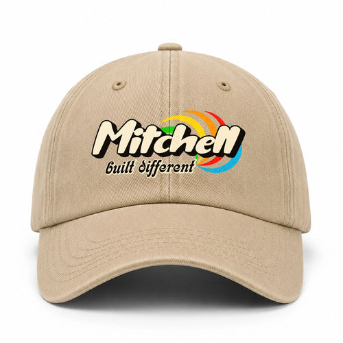 Your Name Built Different Retro Washed Cap MITCHELL 13K1 C55PF