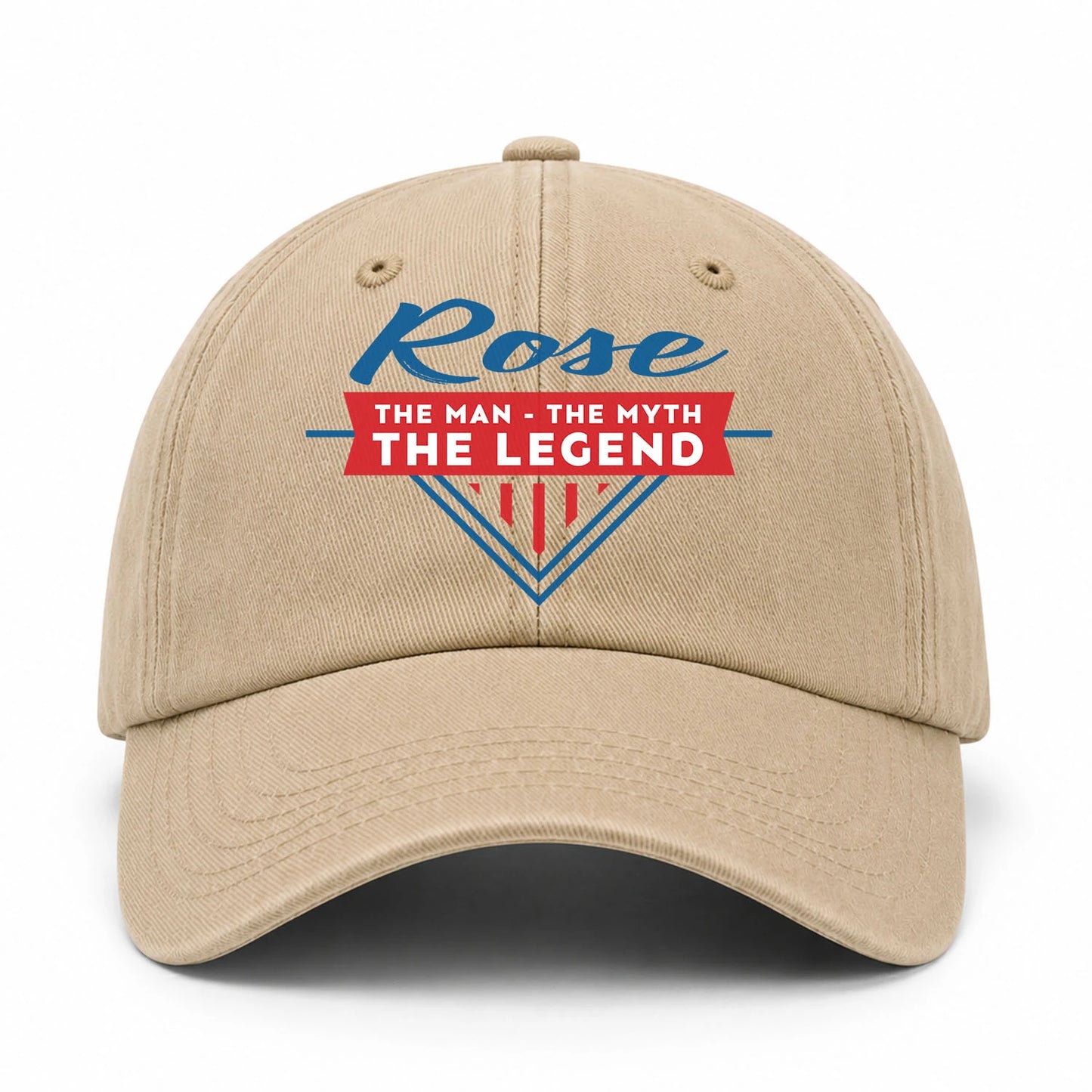 The Man The Myth The Legend Logo Washed Cap ROSE 13K1 C37PF