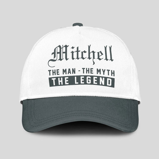 The Man The Myth The Legend Luxury Cap MITCHELL 13K1 C39PF