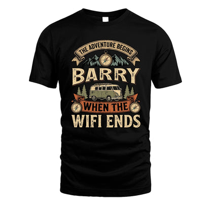 BARRY 13K1-547 The Adventure Begins Name When The Wifi Ends