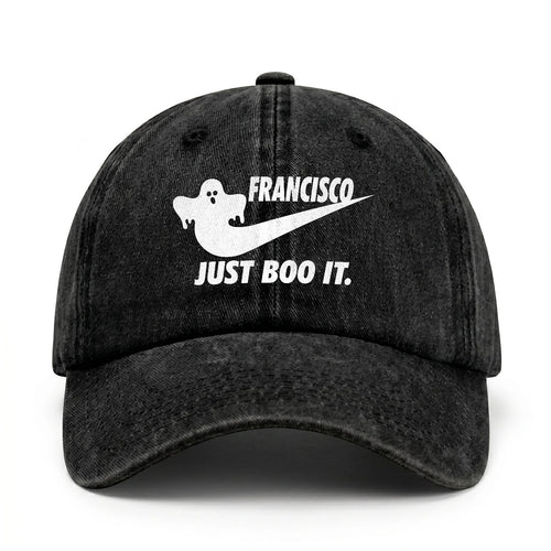 Just Boo It Halloween Washed Cap FRANCISCO 13K1 C83PF