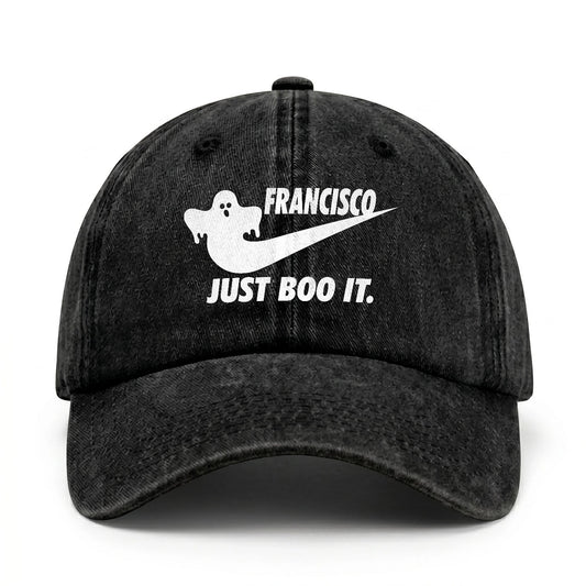 Just Boo It Halloween Washed Cap FRANCISCO 13K1 C83PF