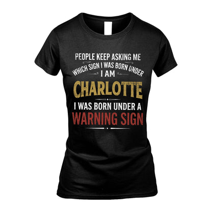 CHARLOTTE 13K1-562 People Keep Asking Me ...