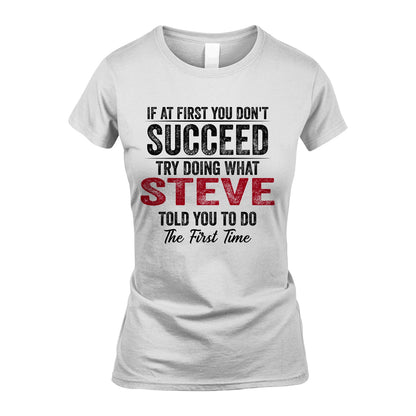 STEVE 13K1-357 If At First You Don't Succeed...
