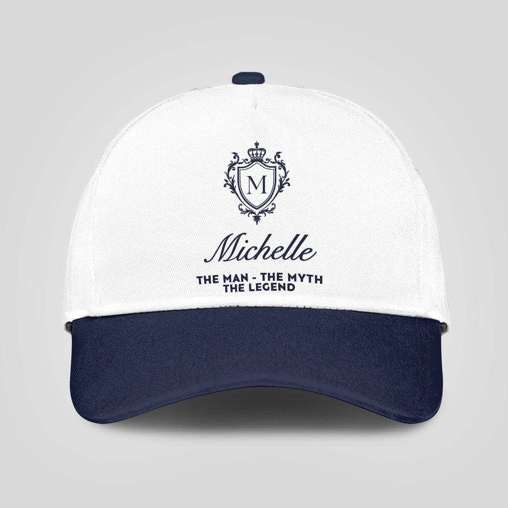 The Man The Myth The Legend Blue Cap MICHELLE 13K1 C46PF