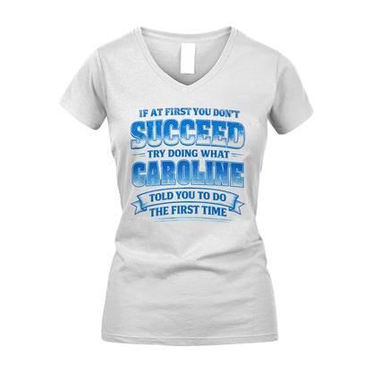 CAROLINE 13K1-502 If At First You Don't Succeed...