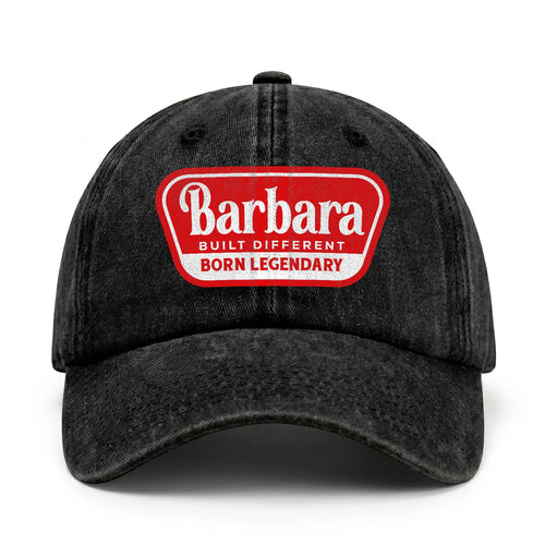 Built Different Born Legendary Red Logo Washed Cap BARBARA 13K1 C63PF