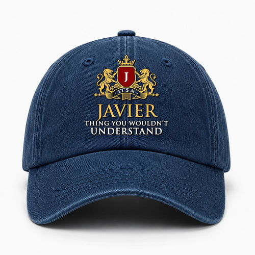 It's A Your Name Thing You Wouldn't Understand Royal Blue Washed Cap JAVIER 13K1 C184PF