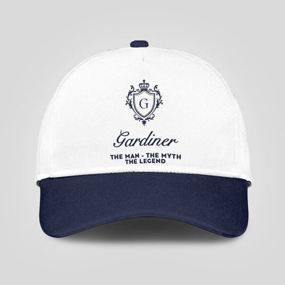 The Man The Myth The Legend Blue Cap GARDINER 13K8 C46PF