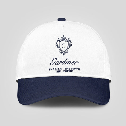The Man The Myth The Legend Blue Cap GARDINER 13K8 C46PF