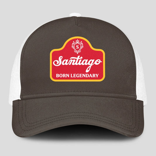 Born Legendary Charcoal Mesh Cap SANTIAGO 13K1 C196PF