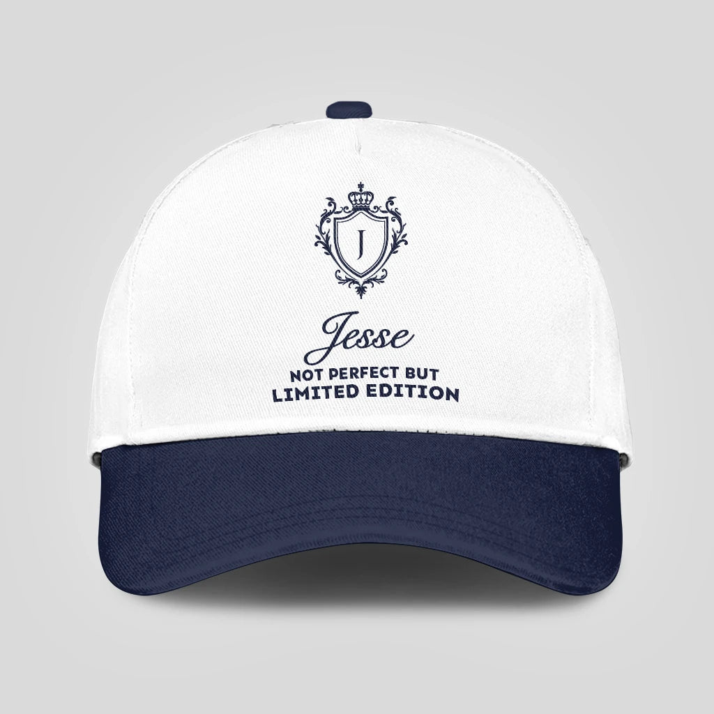 Not Perfect But Limited Edition Blue And White Luxury Cap JESSE 13K1 C151PF