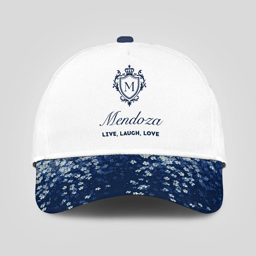 Live Laugh Love Floral Luxury Cap MENDOZA 13K1 C110PF