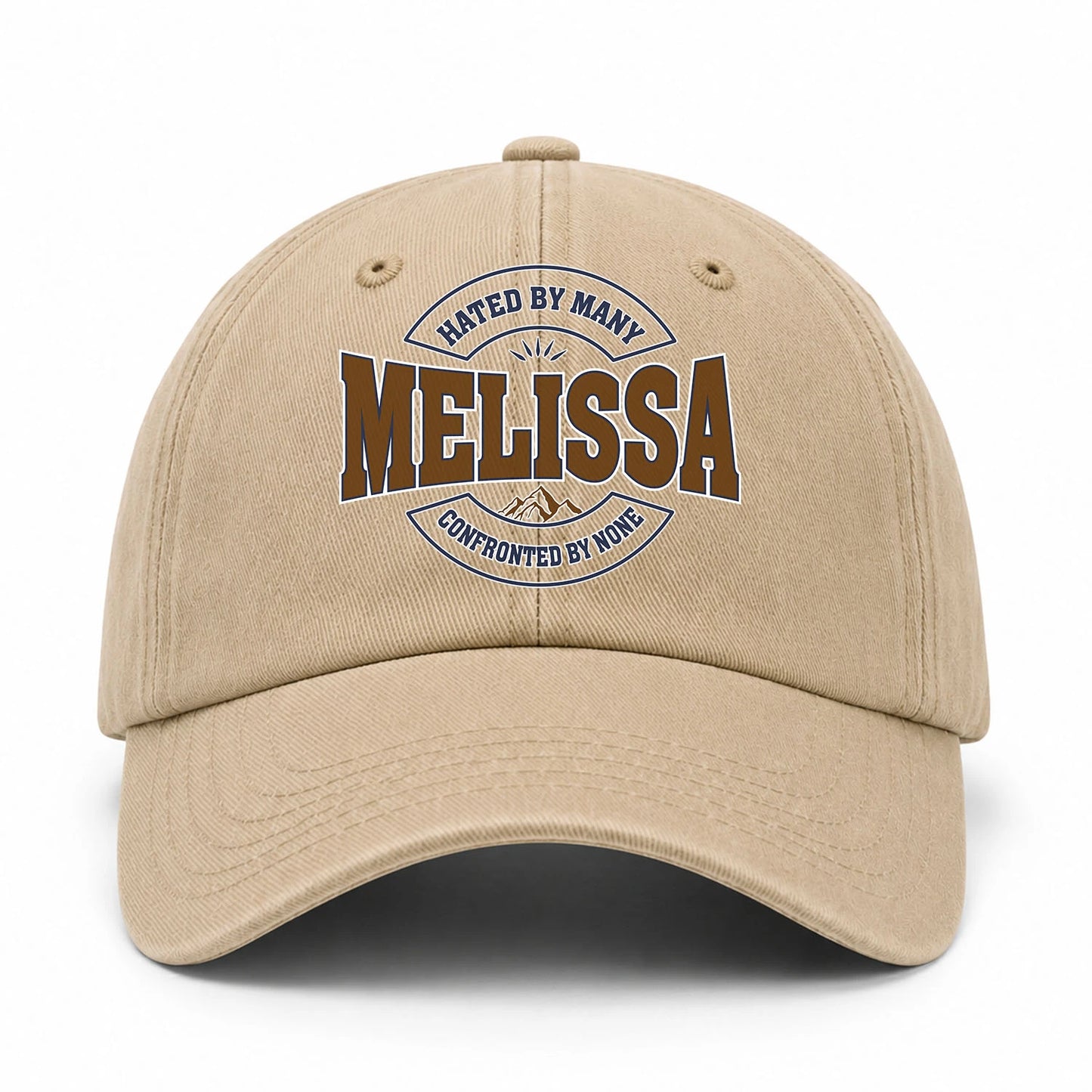 Hated By Many Confronted By None Washed Cap MELISSA 13K1 C36PF
