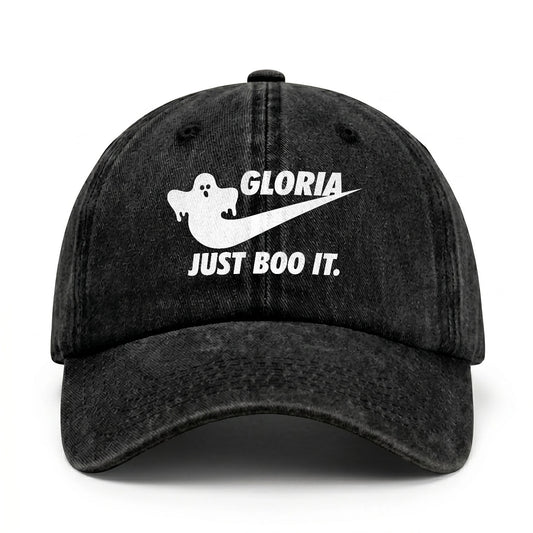 Just Boo It Halloween Washed Cap GLORIA 13K1 C83PF