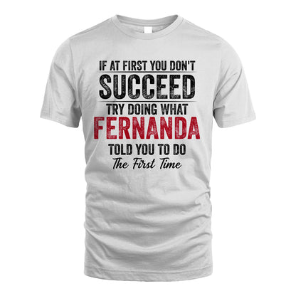 FERNANDA 13K1-357 If At First You Don't Succeed...