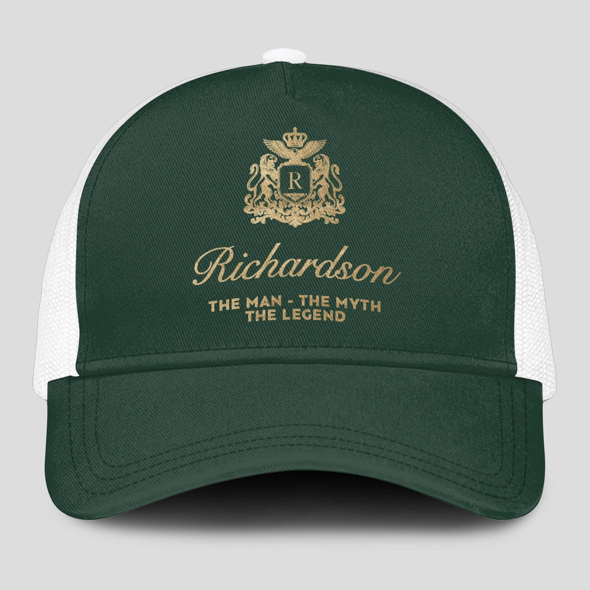 The Man The Myth The Legend Sage Green Mesh Cap RICHARDSON 13K1 C192PF