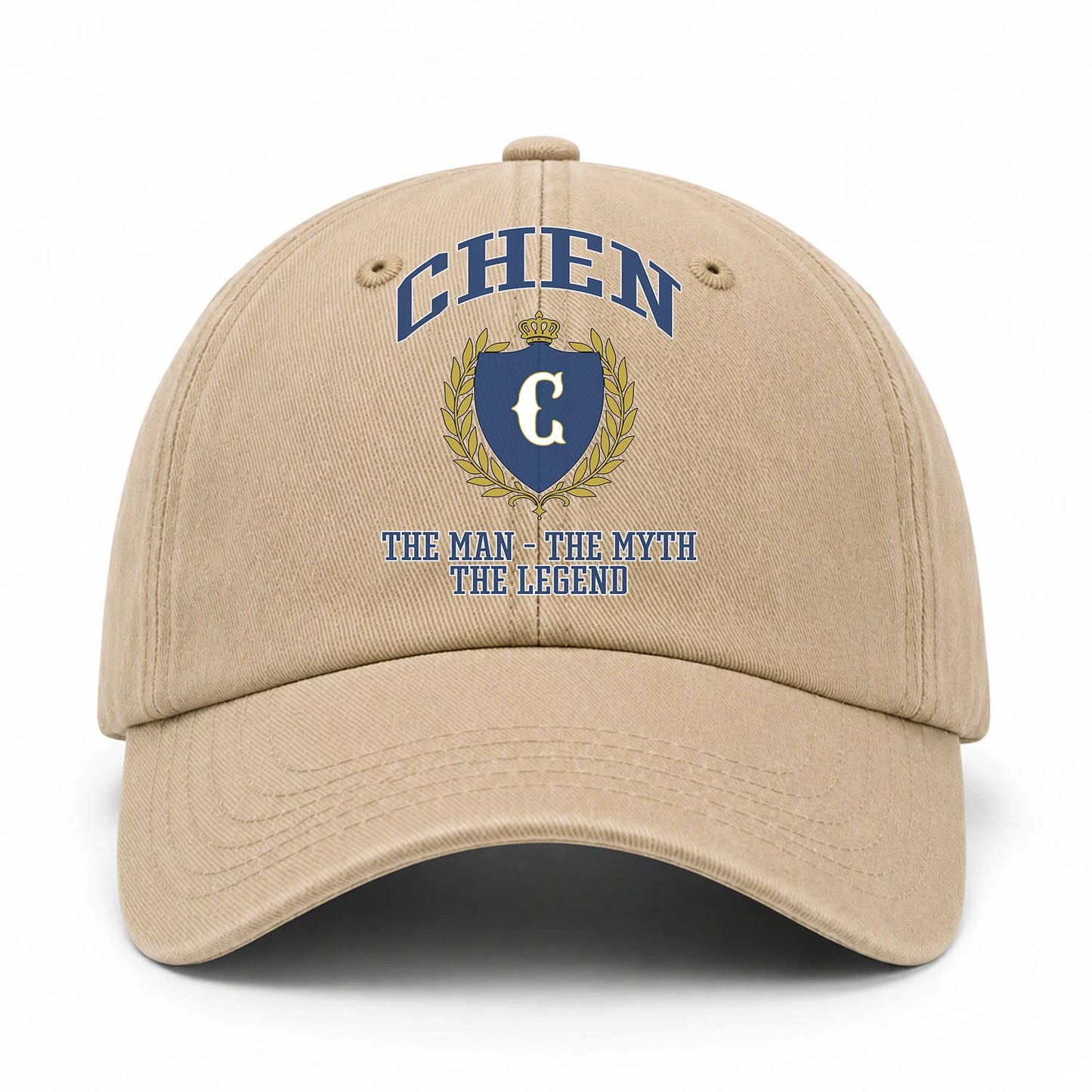 The Man The Myth The Legend Luxury Logo Cap CHEN 13K1 C34PF