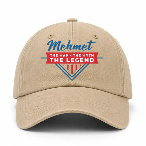 The Man The Myth The Legend Logo Washed Cap MEHMET 13K1 C37PF