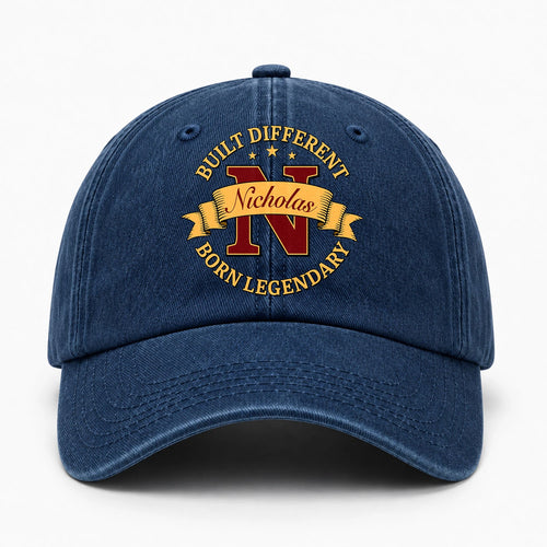 Built Different Born Legendary Royal Washed Cap NICHOLAS 13K1 C71PF