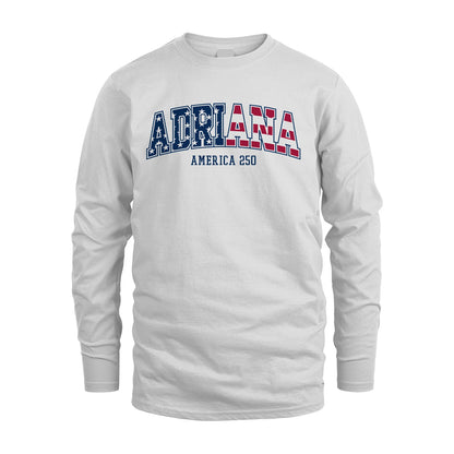 ADRIANA 13K1-555 America 250 Personalized