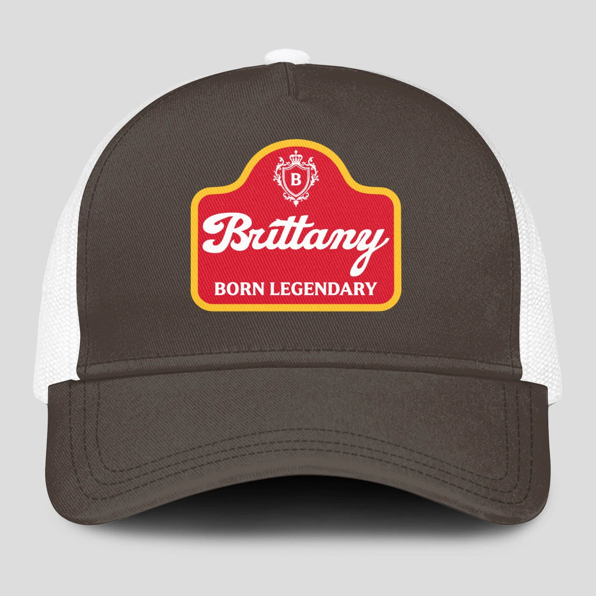 Born Legendary Charcoal Mesh Cap BRITTANY 13K1 C196PF