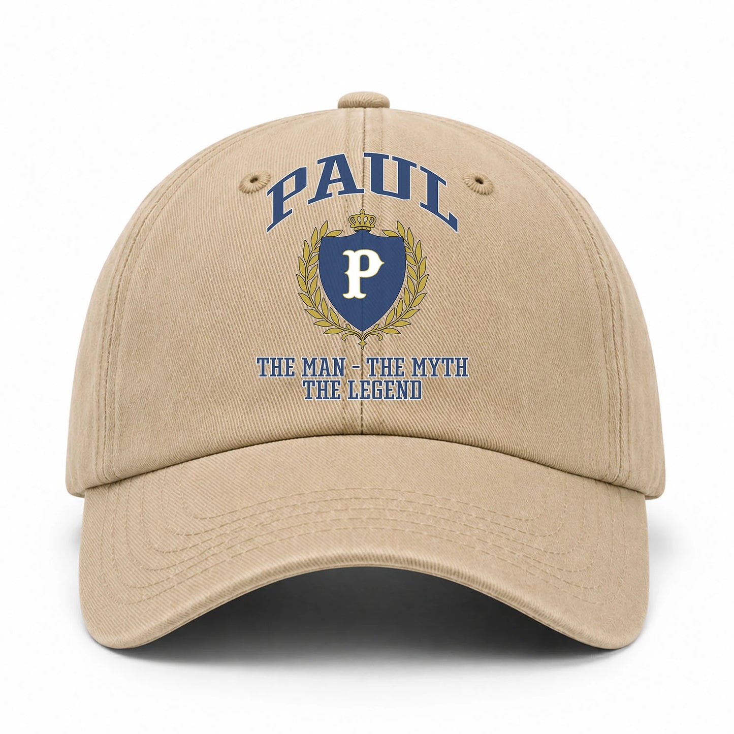 The Man The Myth The Legend Luxury Logo Cap PAUL 13K1 C34PF