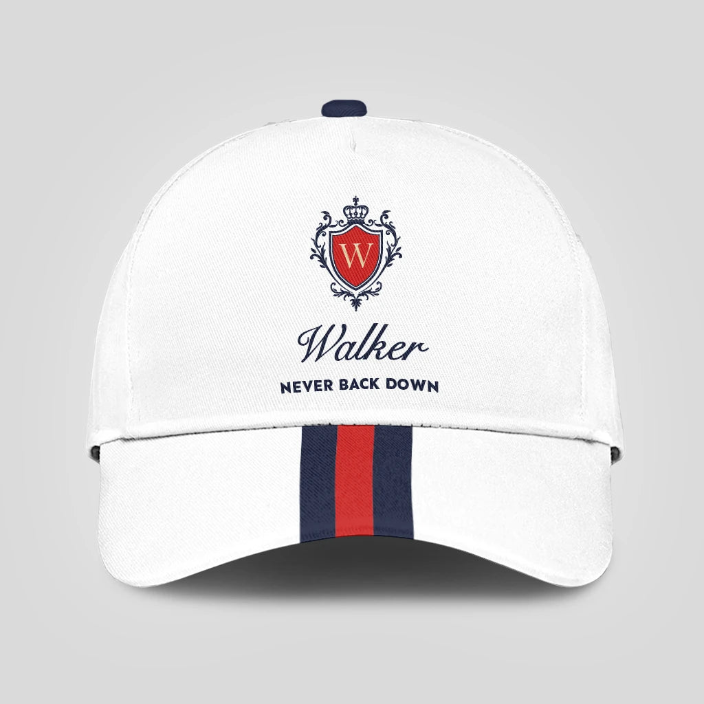 Never Back Down Stripped Cap WALKER 13K1 C86PF