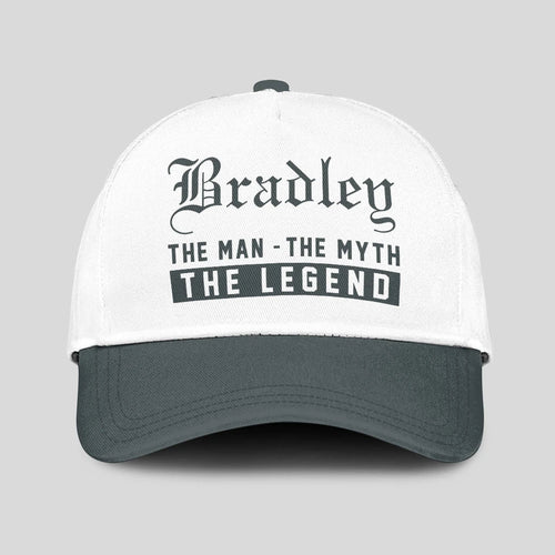 The Man The Myth The Legend Luxury Cap BRADLEY 13K1 C39PF