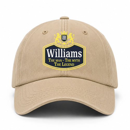 The Man The Myth The Legend Royal Cap WILLIAMS 13K C31PF