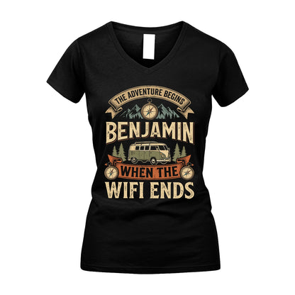 BENJAMIN 13K1-547 The Adventure Begins Name When The Wifi Ends