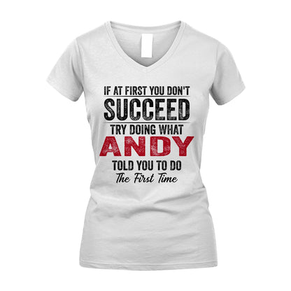 ANDY 13K1-357 If At First You Don't Succeed...