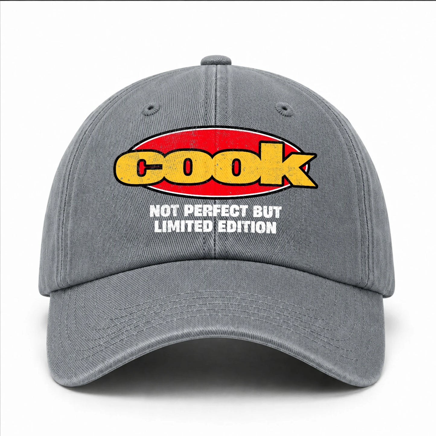 Your Name Not Perfect But Limited Edition Red Logo Washed Cap COOK 13K1 C84PF
