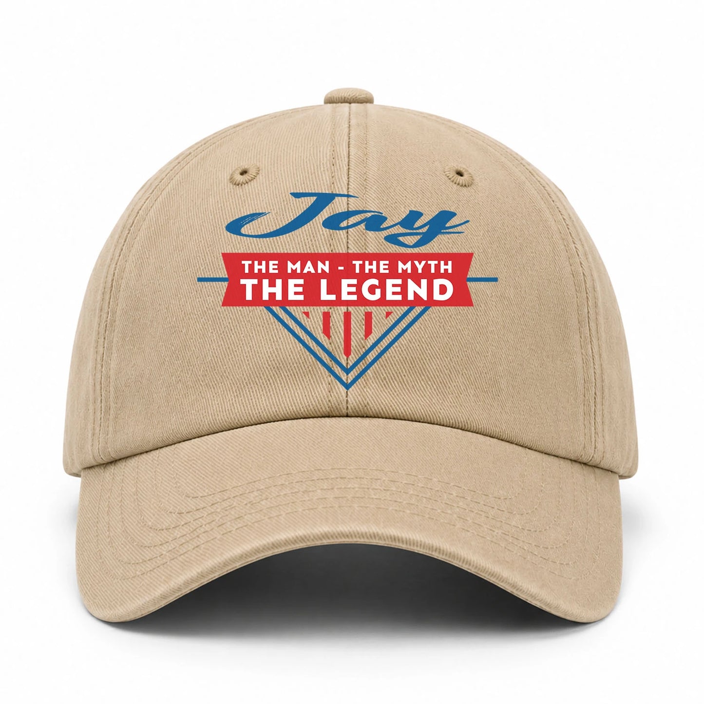 The Man The Myth The Legend Logo Washed Cap JAY 13K1 C37PF