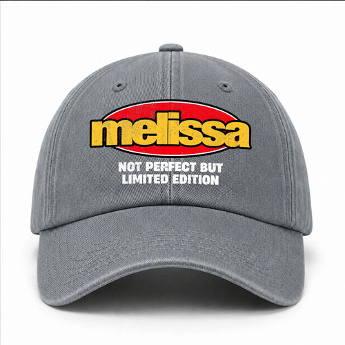 Your Name Not Perfect But Limited Edition Red Logo Washed Cap MELISSA 13K1 C84PF
