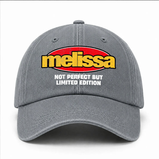 Your Name Not Perfect But Limited Edition Red Logo Washed Cap MELISSA 13K1 C84PF