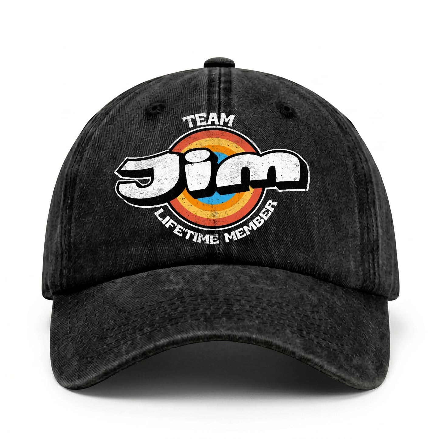 Team Your Name Lifetime Member Logo Cap JIM 13K1 C66PF