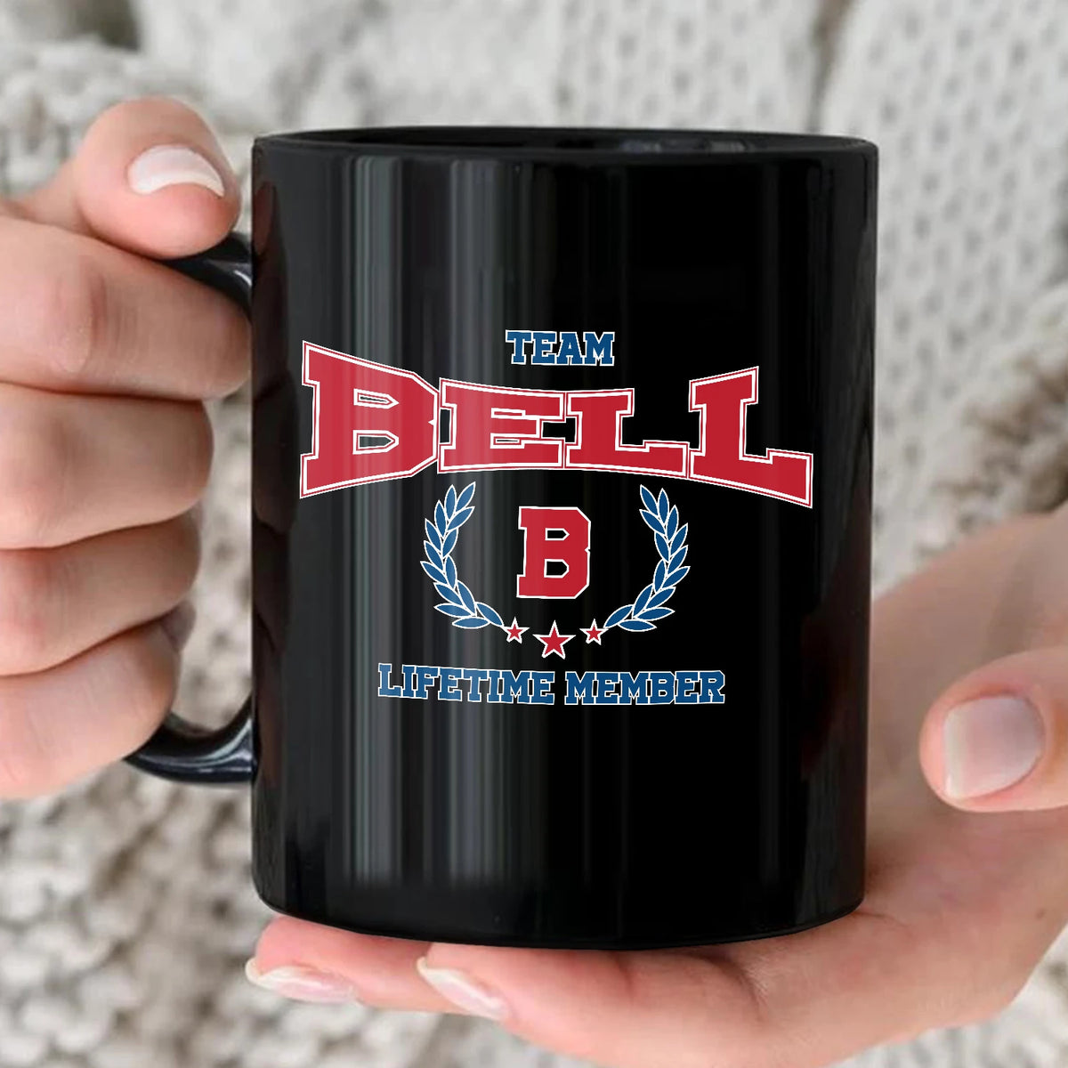 Team Your Name Lifetime Member Sporty Mug BELL 13K1 MG09