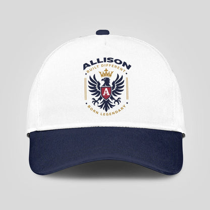 Built Different Born Legendary Elegant Blue And White Cap ALLISON 13K1 C76PF