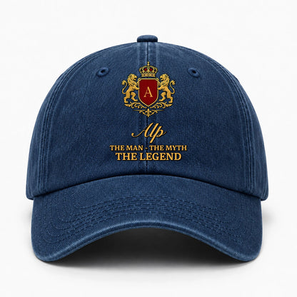 The Man The Myth The Legend Royal Blue Cap ALP 13K7 C49PF