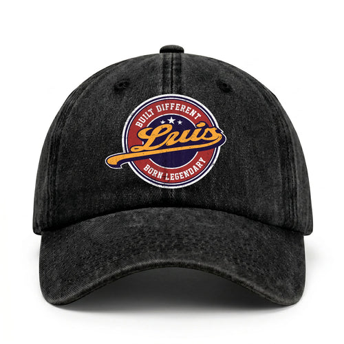 Built Different Born Legendary Logo Washed Cap LUIS 13K1 C65PF