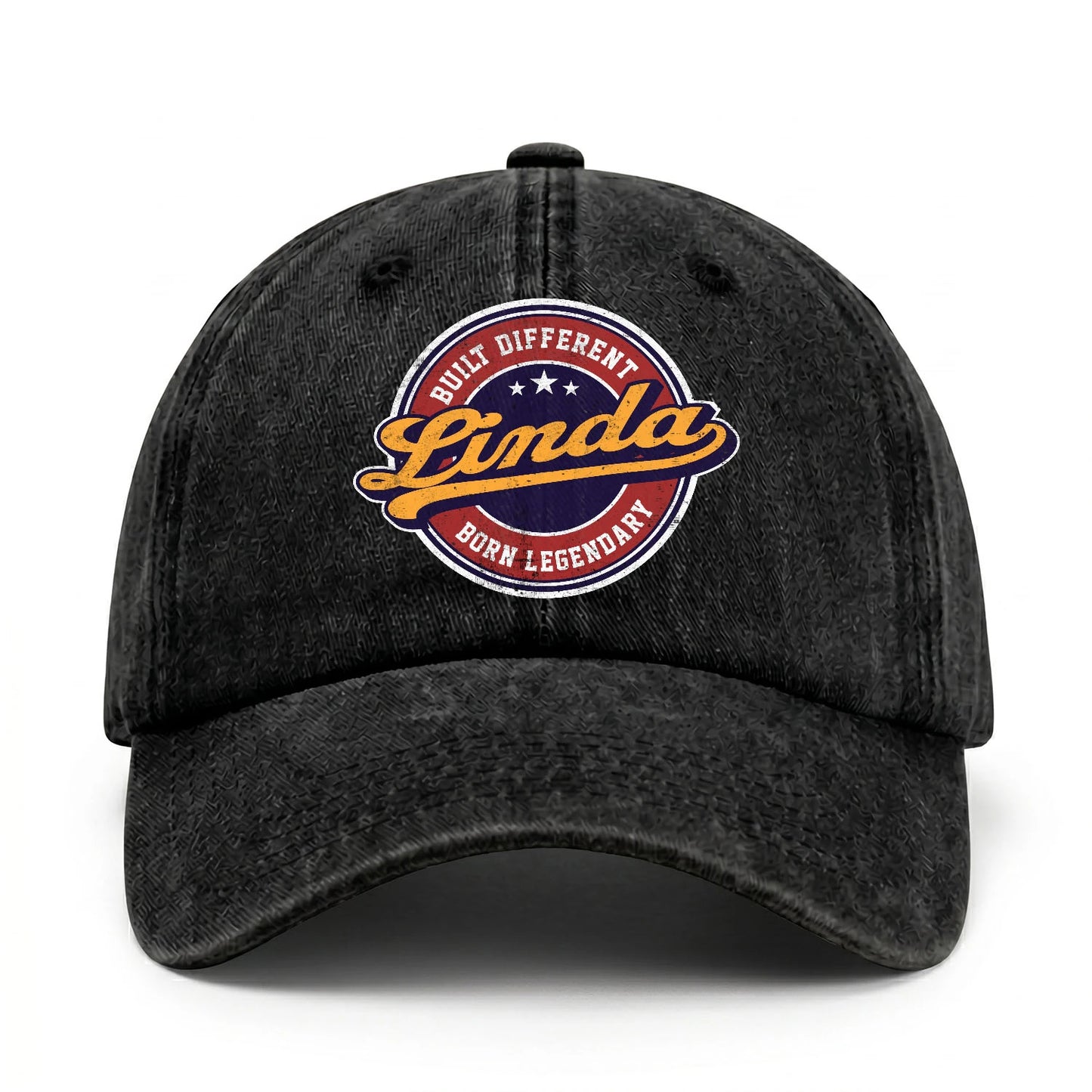 Built Different Born Legendary Logo Washed Cap LINDA 13K1 C65PF