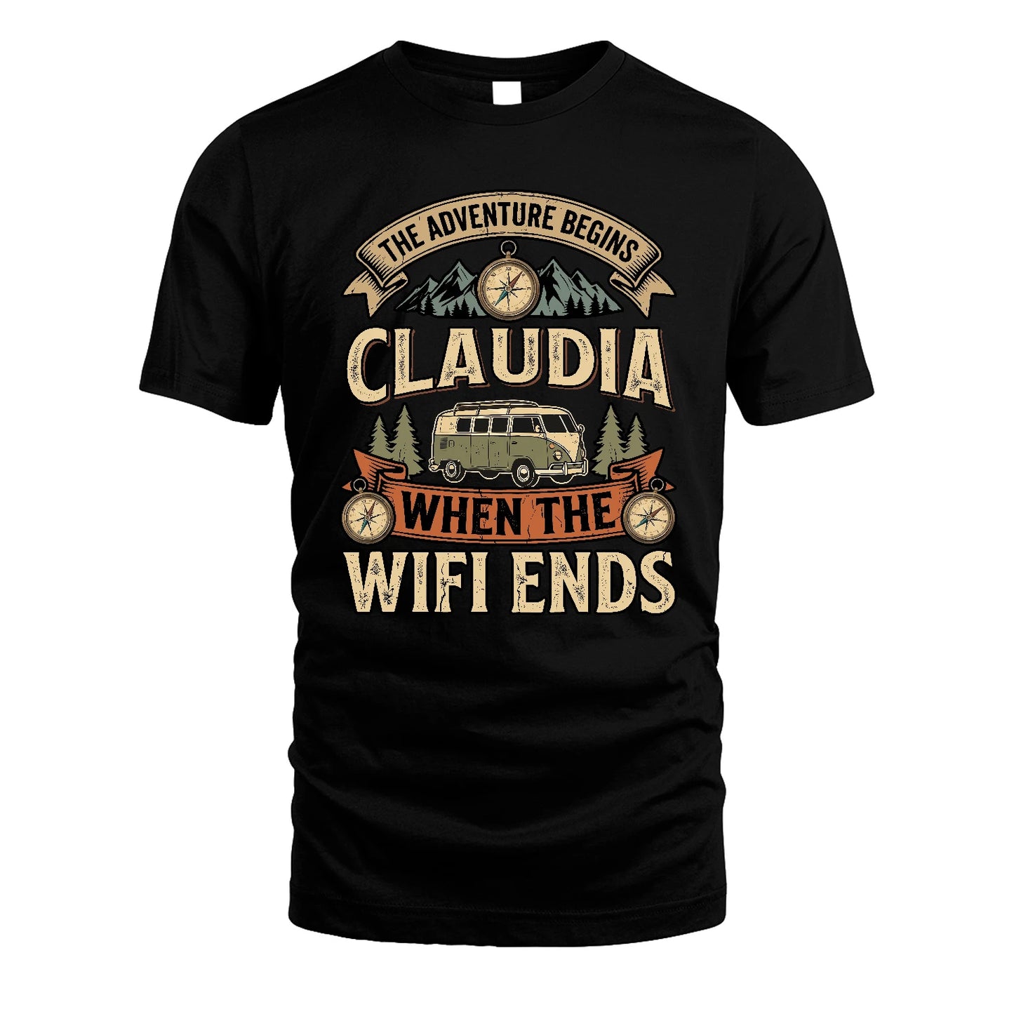 CLAUDIA 13K1-547 The Adventure Begins Name When The Wifi Ends