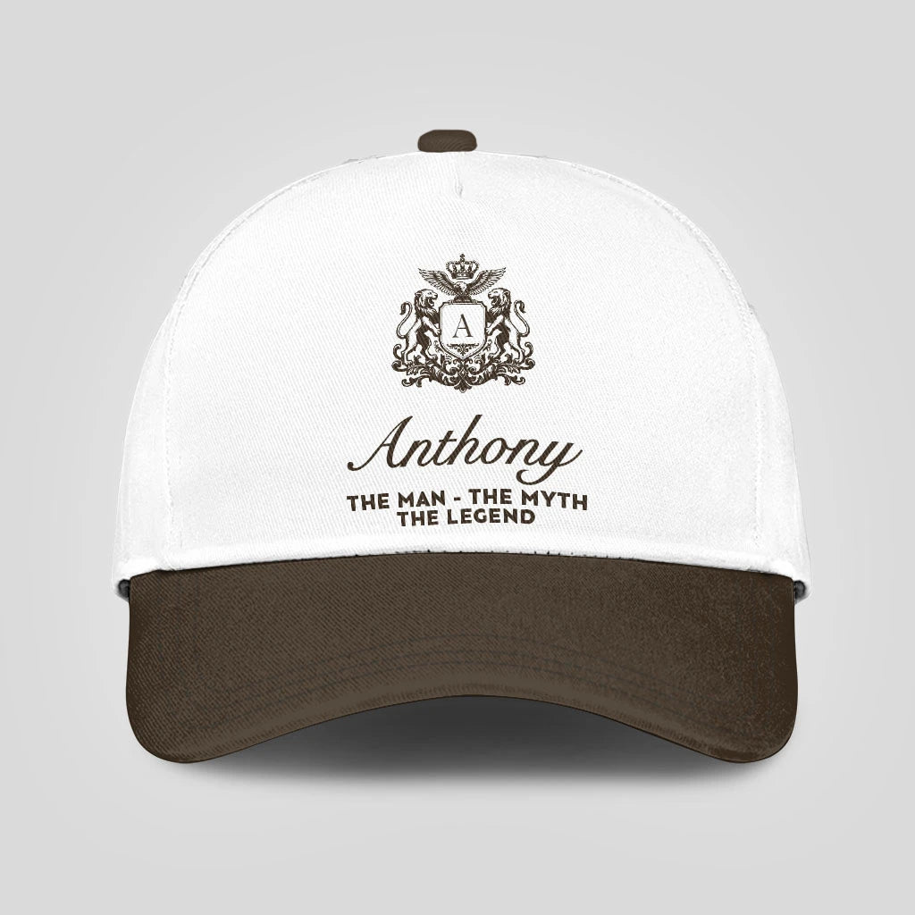 The Man The Myth The Legend Brown Cap ANTHONY 13K1 C47PF