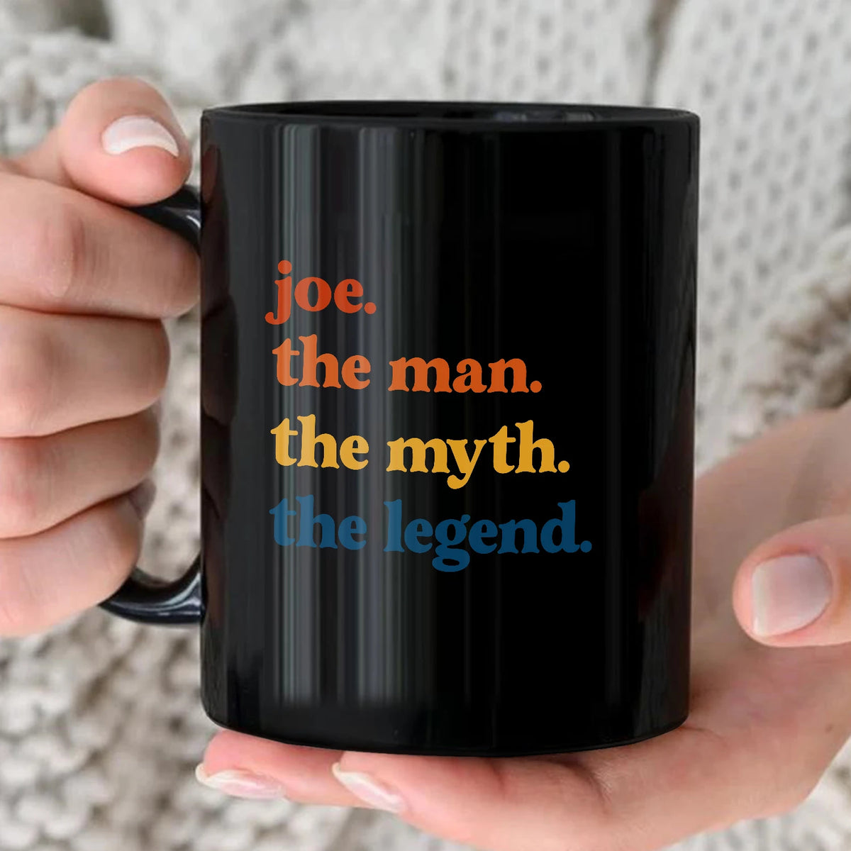 The Man The Myth The Legend Retro Mug JOE 13K1 MG06