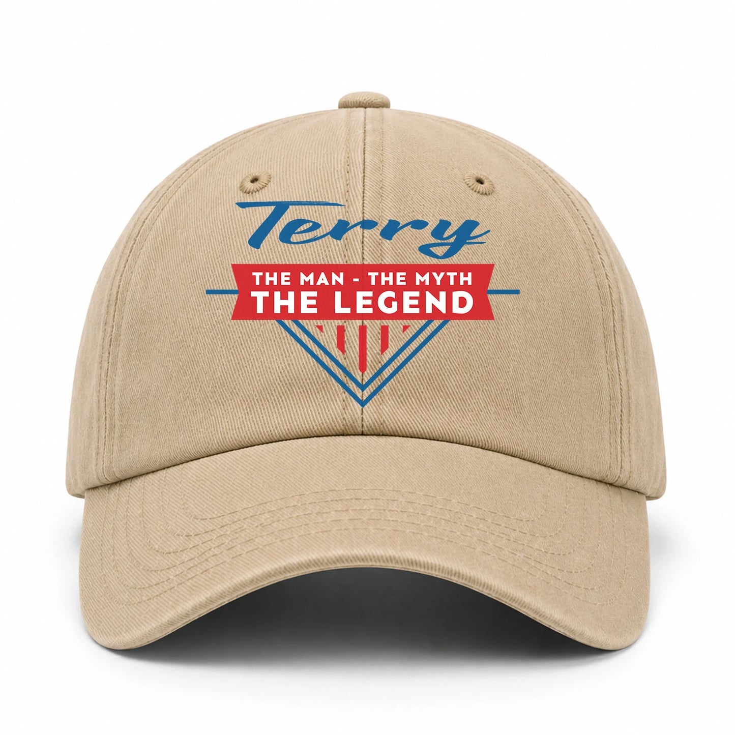 The Man The Myth The Legend Logo Washed Cap TERRY 13K1 C37PF